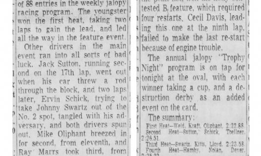 Newspaper Clippings